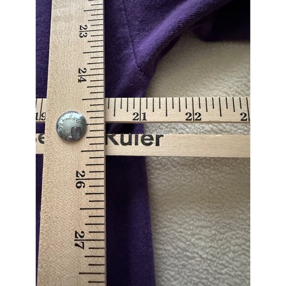 NFL Team Apparel Vikings Adrian Peterson Men's XL Purple Long Sleeve T-Shirt Tee - Picture 5 of 10